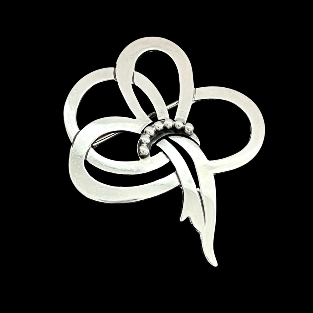The Kalo Shop antique sterling silver brooch pin